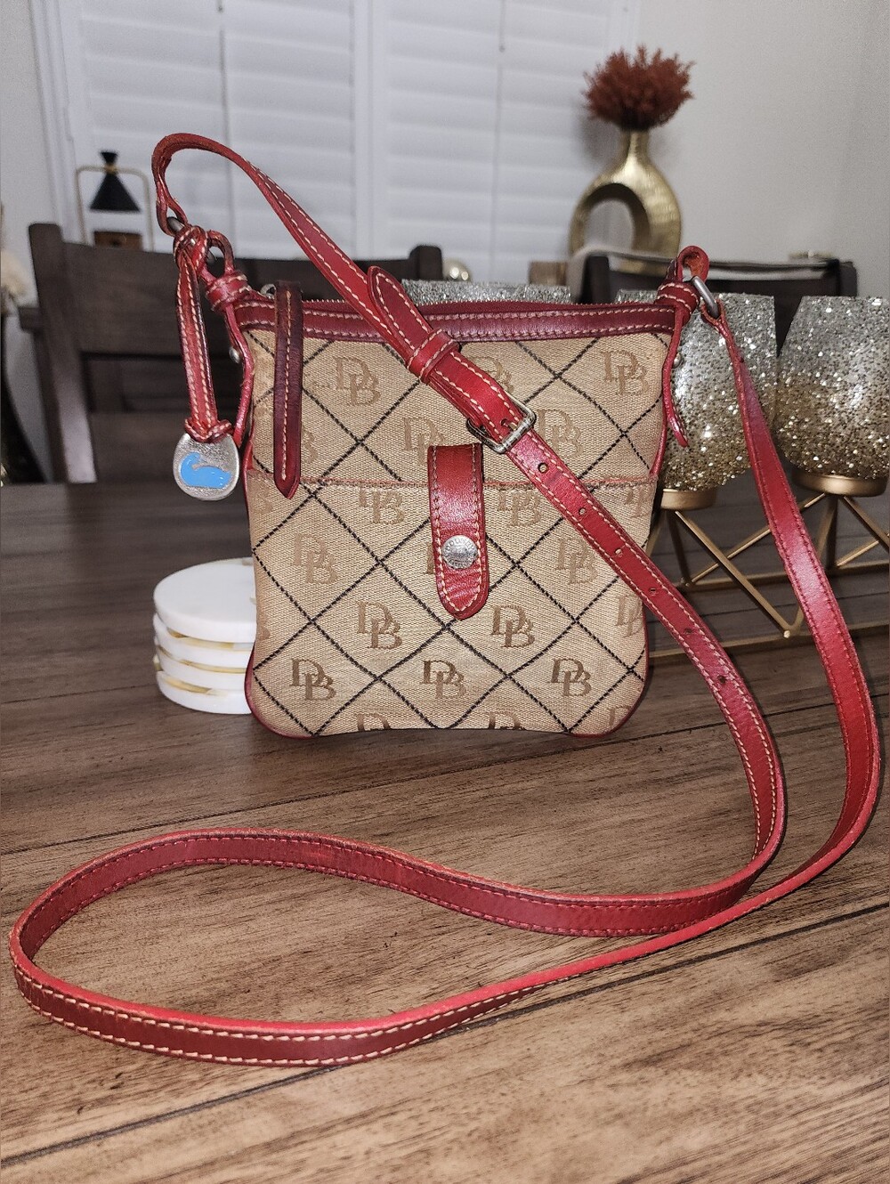 Dooney & Bourke Vintage Crossbody Bag COA included